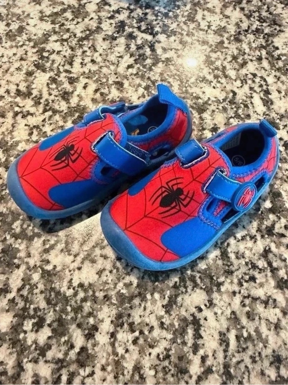 Marvel Spider-Man Kids Water Shoes in Red and Blue